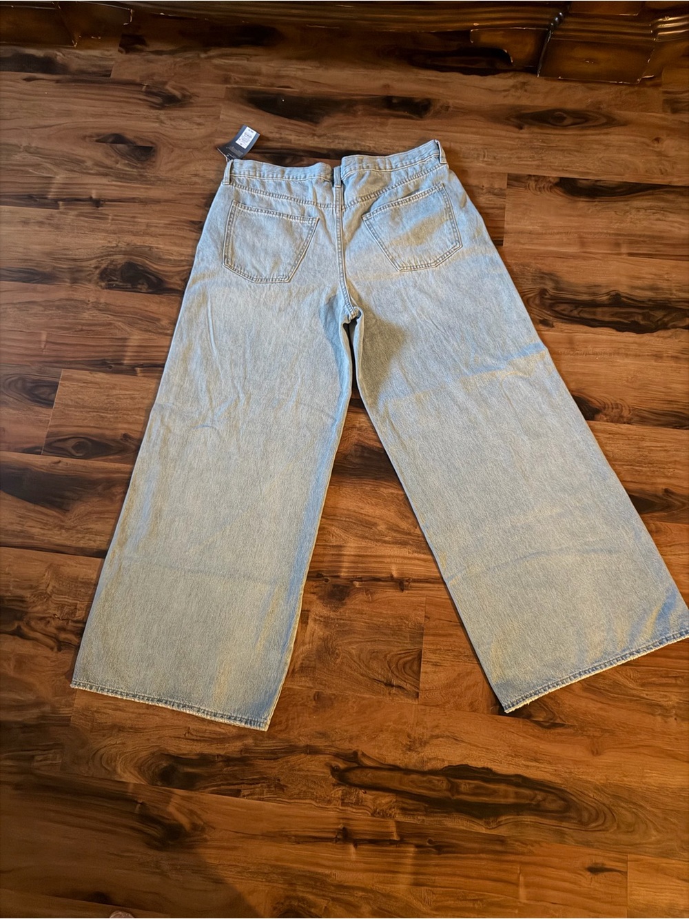 Mid-Rise Super Wide Leg Jeans Size 16R - Picture 7 of 7
